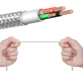 Износостойкость магнитного кабеля USB - micro USB WSKEN X-cable Round - Серый