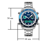 Технические характеристики часов SKMEI 1204 - Синие