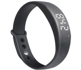 Термометр в фитнес-браслете SKMEI W5 - Черный