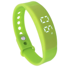 Термометр в фитнес-браслете SKMEI W5 - Зеленый