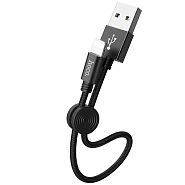 Кабель USB 2.0 A (m) - Lightning (m) 0.25м Hoco X35 - Черный