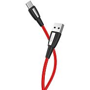 Кабель USB 2.0 A (m) - USB Type-C (m) 1м Hoco X39 Titan - Красный