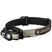 Фонарь налобный LED Lenser MH4 New - Черный/Песочный (502152)