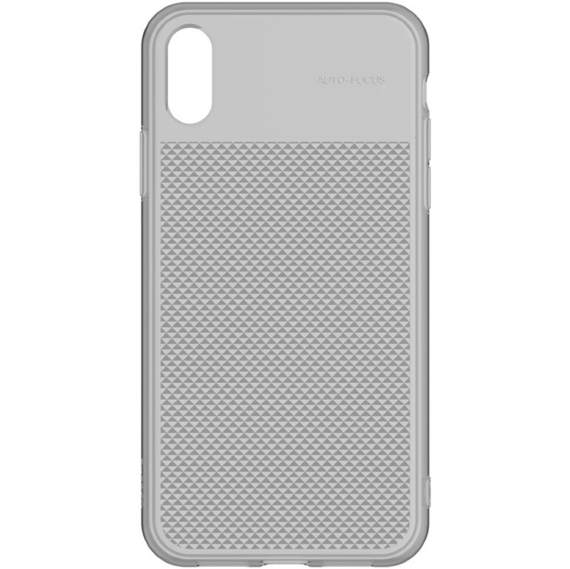 Чехол для iPhone XR Baseus Glistening & Transparent - Серый (WIAPIPH61-ST01)