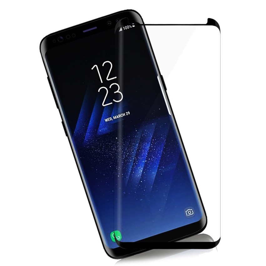 Защитное стекло для Samsung Galaxy S8 3D InnoZone Mini - Черное