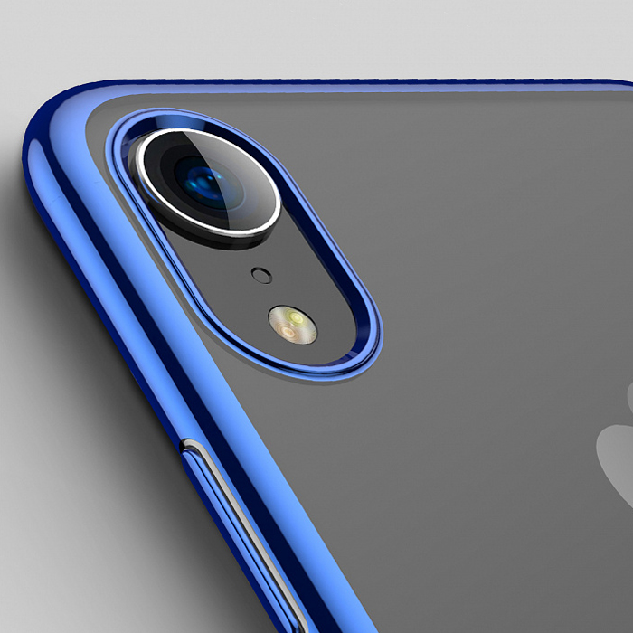 Чехол для iPhone XR Baseus Shining - Синий (ARAPIPH61-MD03)