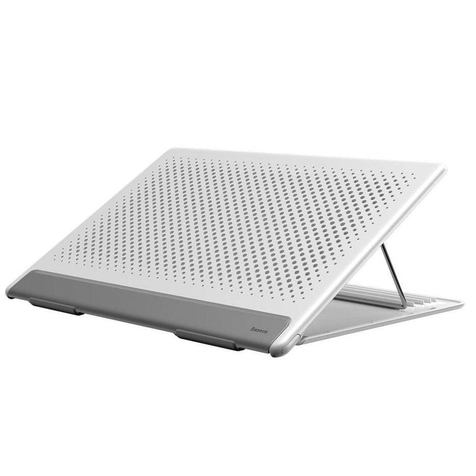 Подставка для ноутбука Baseus Let's go Mesh Portable Laptop Stand - Белая/Серая (SUDD-2G)