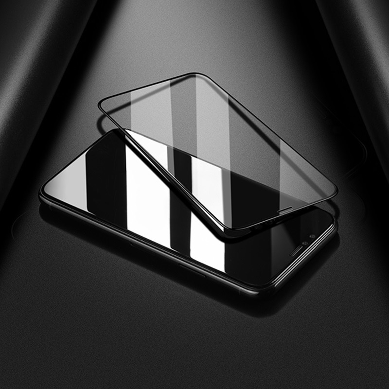 Защитное стекло для iPhone 11/XR Hoco Nano 3D Full Screen Edges A12 - Черное