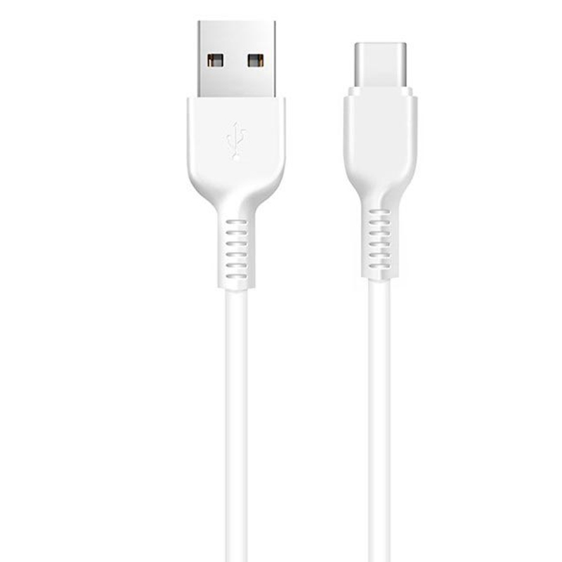 Кабель USB 2.0 A (m) - USB Type-C (m) 3м Hoco X20 Flash - Белый