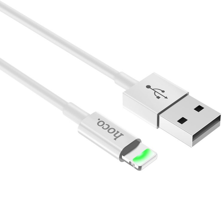 Кабель USB 2.0 A (m) - Lightning (m) 1м Hoco X43 Satellite - Белый