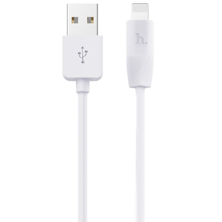 Кабель USB 2.0 A (m) - Lightning (m) 3м Hoco X1 Rapid - Белый