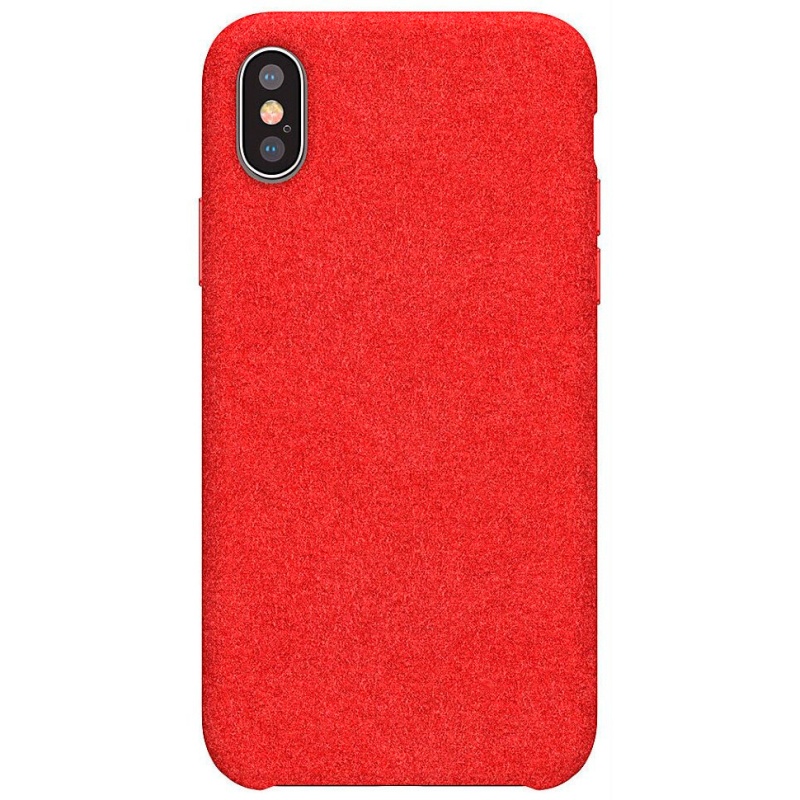 Чехол для iPhone XS Max Baseus Original Super Fiber - Красный (WIAPIPH65-YP09)
