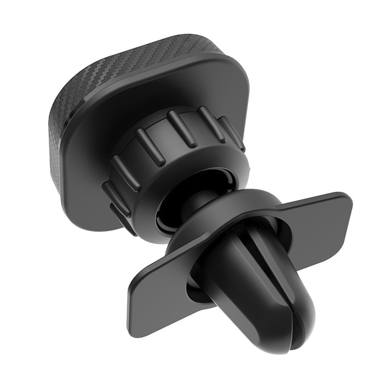 Автомобильный держатель для телефона в дефлектор магнитный Hoco CA52 - Черный/Серый