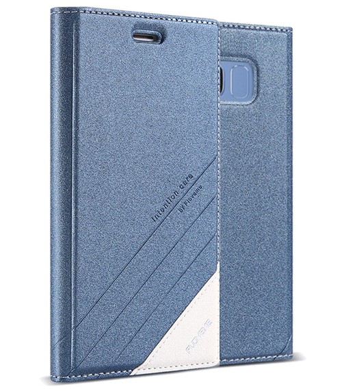 Чехол-книжка для Samsung Galaxy S8+ FLOVEME - Синий