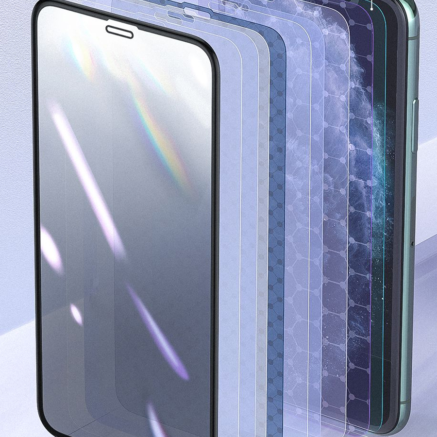 Защитное стекло для iPhone 11 Pro/X/XS антишпион Baseus Full-screen Curved Privacy Composite - Черное (SGAPIPH58S-HC01)