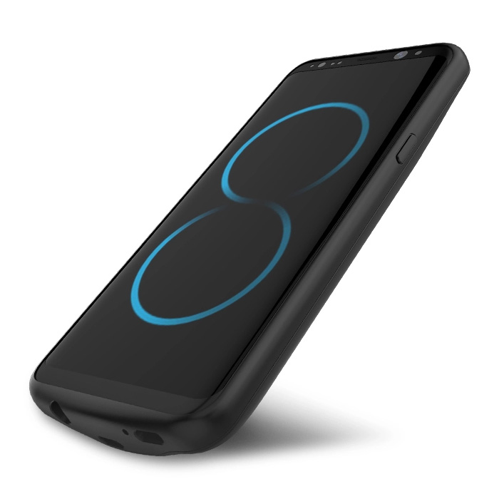 Чехол-аккумулятор для Samsung Galaxy S8+ 5500мАч InnoZone XDL-167 - Черный
