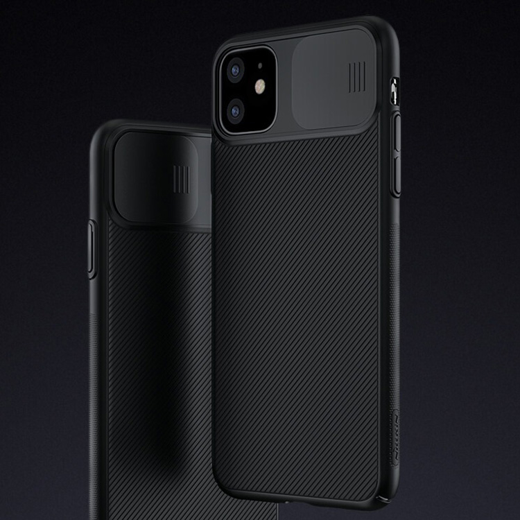 Чехол для iPhone 11 с защитой камеры Nillkin CamShield Case - Черный