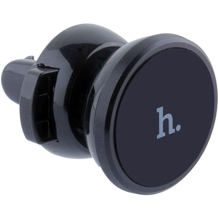 Автомобильный держатель для телефона в дефлектор магнитный Hoco CA3 - Черный