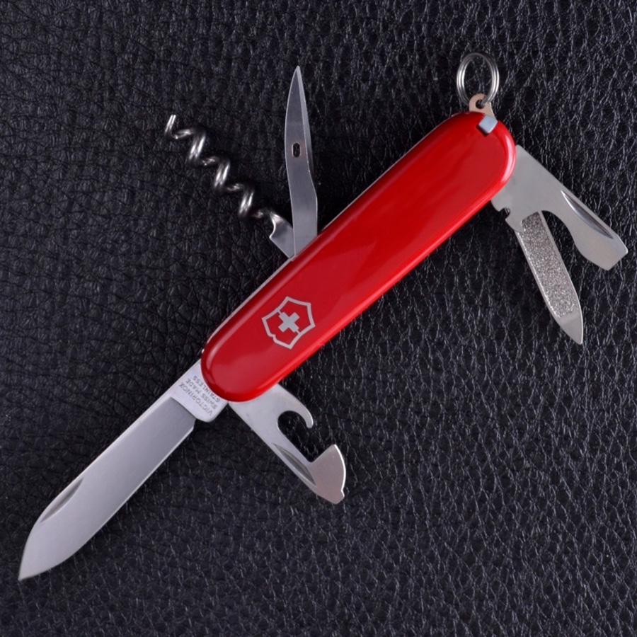 Нож перочинный 84мм Victorinox Sportsman - Красный (0.3803)