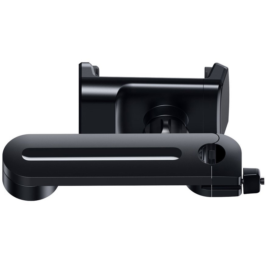 Автомобильный держатель для телефона на подголовник с беспроводной зарядкой 15W Baseus Energy Backseat Holder - Черный (WXHZ-01)