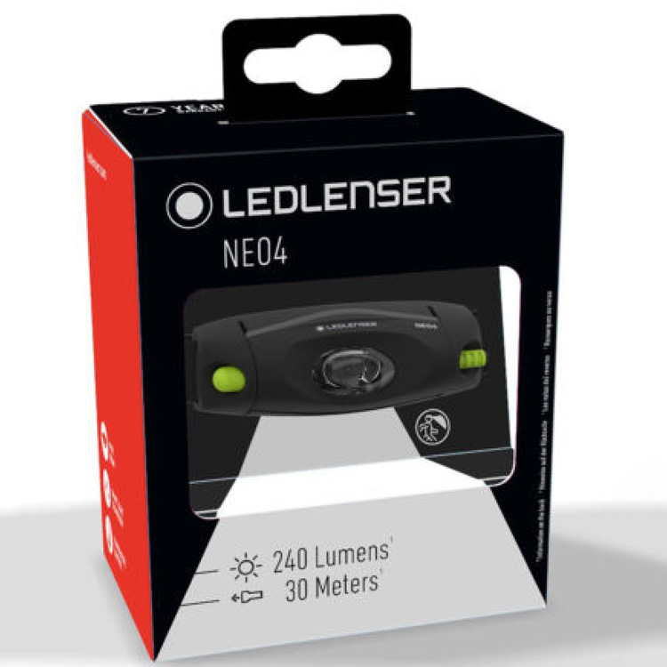 Фонарь налобный LED Lenser NEO4 - Черный (500982)