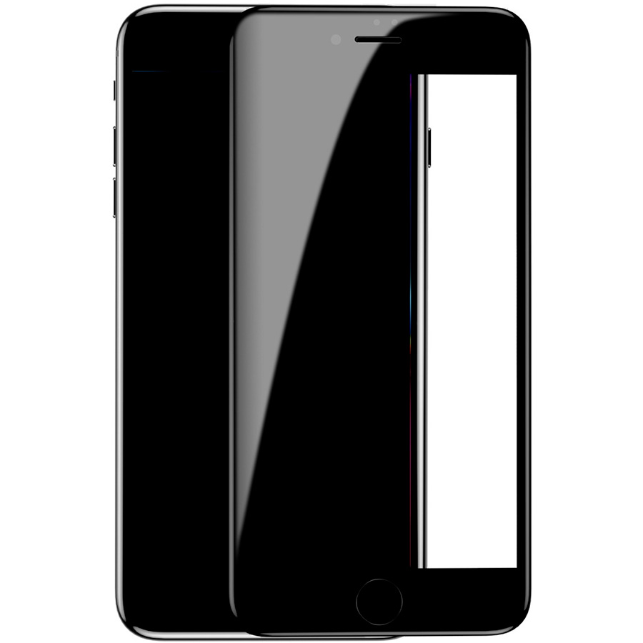 Защитное стекло для iPhone 7 Plus/8 Plus Baseus 0.3mm Diamond Body All-screen Arc-surface - Черное (SGAPIPH8P-AJG01)