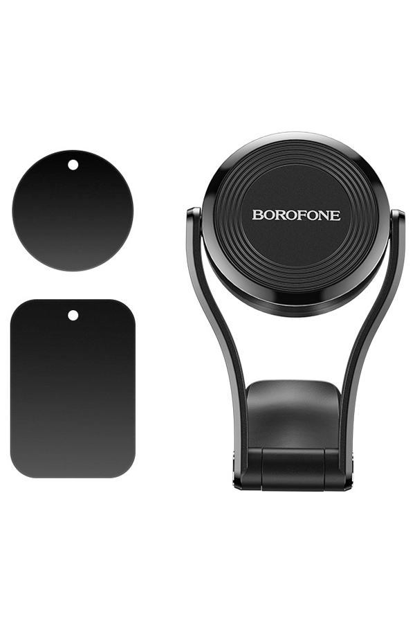 Автомобильный держатель для телефона на торпеду магнитный Borofone BH26 Keeper - Черный