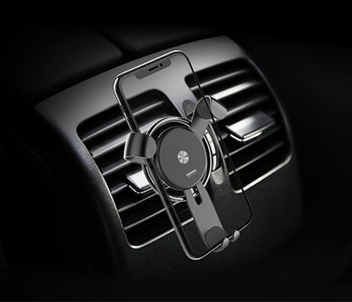Автомобильный держатель для телефона в дефлектор Remax RM-C31 - Черный