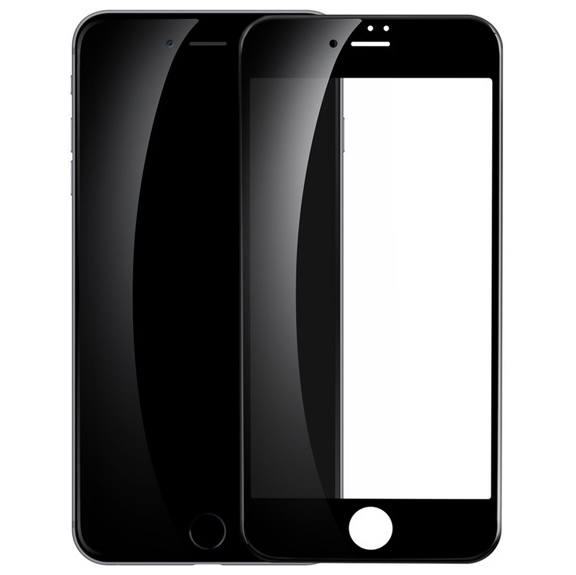 Защитное стекло для iPhone 7/8 Baseus Diamond Body All-screen - Черное (SGAPIPH8N-JG01)