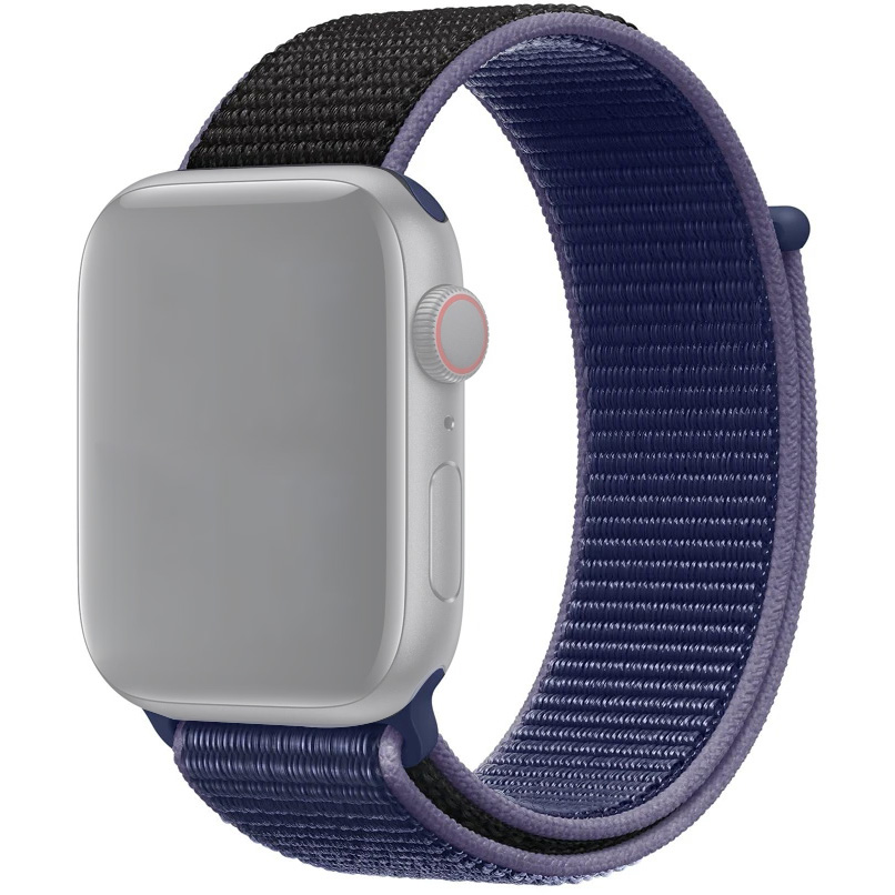 Ремешок для Apple Watch 38/40/41 мм нейлоновый InnoZone - Полуночно-синий (APWTNY38-47)