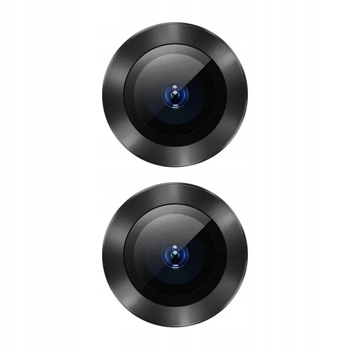 Защитное стекло для камеры iPhone 11 Baseus Alloy Protection Ring - Черное (SGAPIPH61S-AJT01)