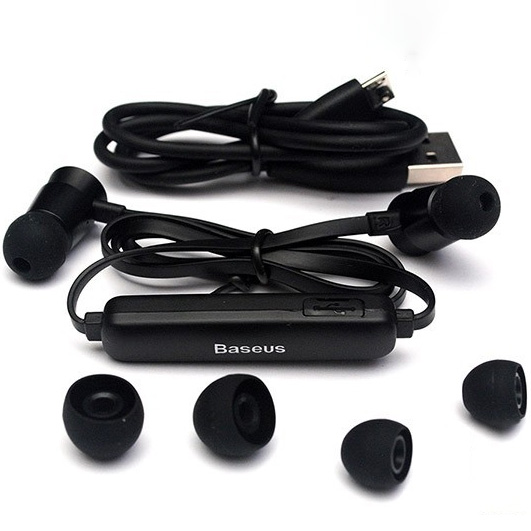 Наушники Bluetooth Baseus Sports Wireless S07 - Черные (NGS07-01)