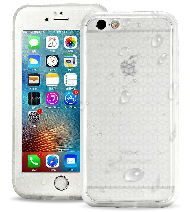 Чехол для iPhone 6 Plus/6S Plus водонепроницаемый InnoZone - Прозрачный
