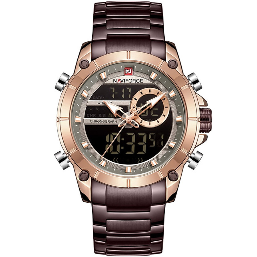Часы мужские Naviforce NF9163 (RG/CE)