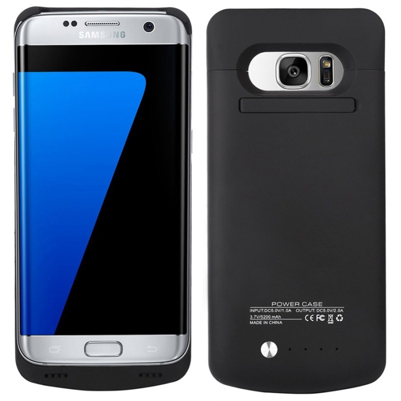 Чехол-аккумулятор для Samsung Galaxy S7 Edge 5200мАч InnoZone - Черный