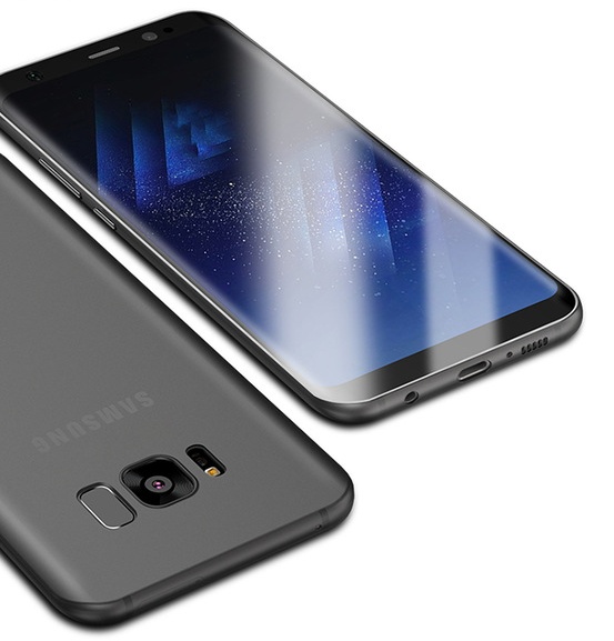 Чехол для Samsung Galaxy S8 ультратонкий CAFELE - Дымчатый