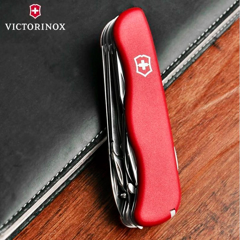 Нож перочинный 111мм Victorinox Work Champ - Красный (0.8564)