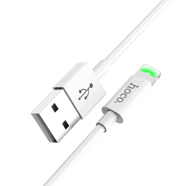 Кабель USB 2.0 A (m) - Lightning (m) 1м Hoco X43 Satellite - Белый