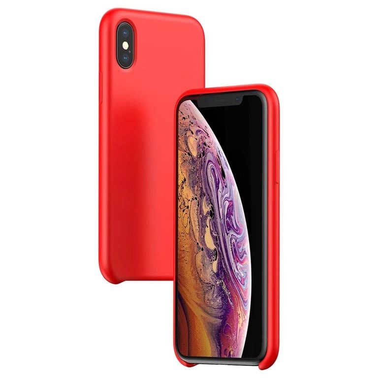 Чехол для iPhone XS Max Baseus Original LSR - Красный (WIAPIPH65-ASL09)