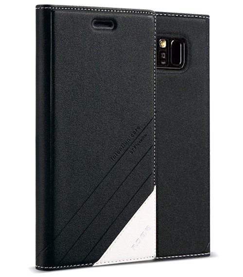 Чехол-книжка для Samsung Galaxy Note 8 FLOVEME - Черный