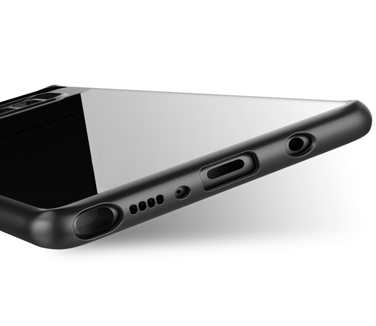 Чехол для Samsung Galaxy Note 8 с прозрачной задней панелью CAFELE - Черный