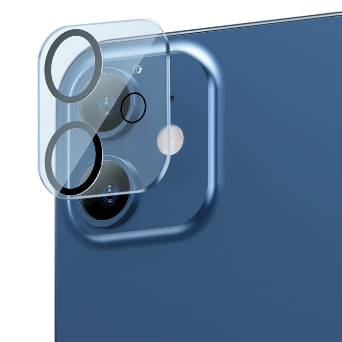 Комплект защитных стекол для камеры iPhone 12 Mini 2шт Baseus Full-frame (SGAPIPH54N-AJT02)