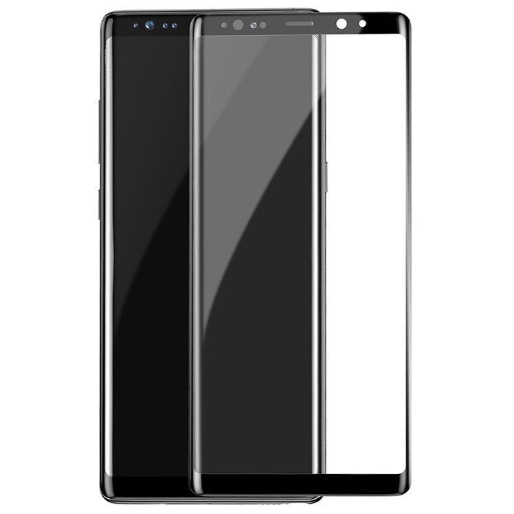 Защитное стекло для Samsung Galaxy Note 8 Baseus Silk-screen 3D Arc - Черное (SGSANOTE8-3D01)