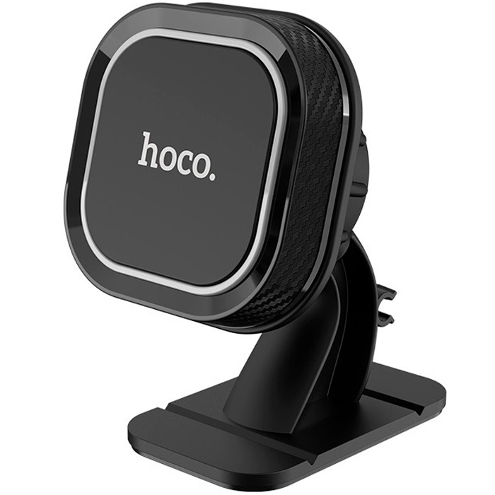 Автомобильный держатель для телефона на торпеду магнитный Hoco CA53 - Черный