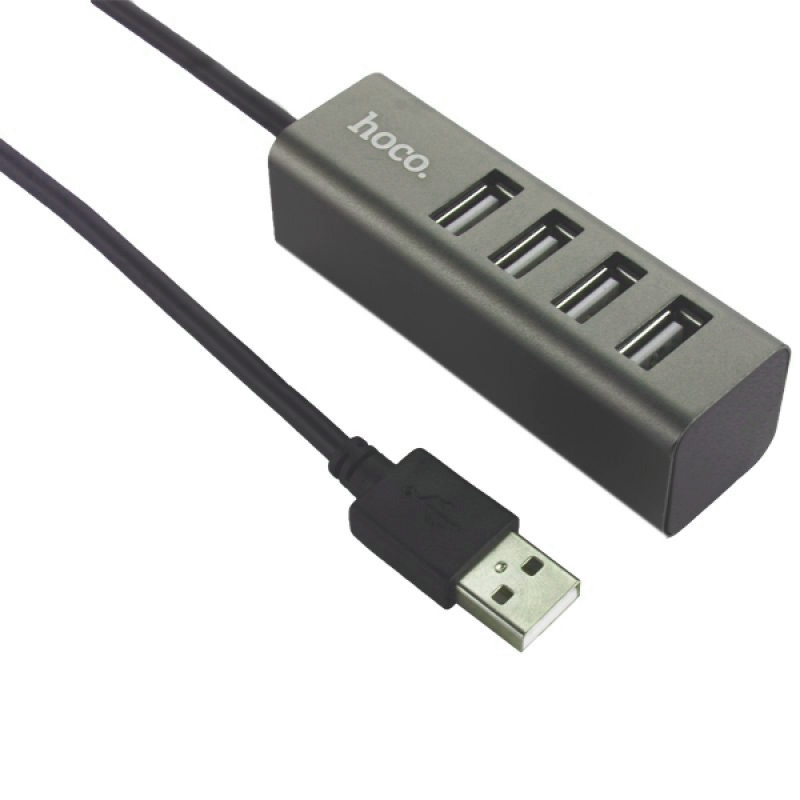 Хаб Hoco HB1 Line Machine USB to 4xUSB - Tarnish