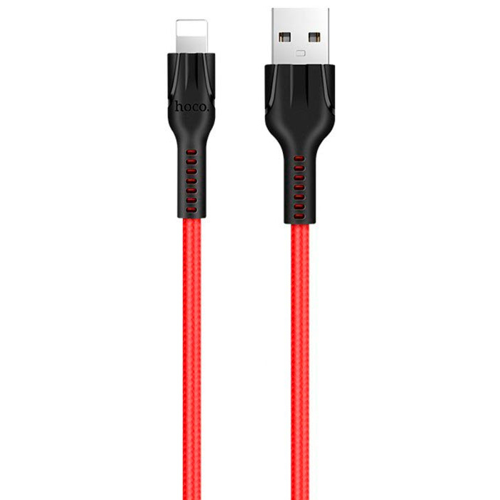 Кабель USB 2.0 A (m) - Lightning (m) 1м Hoco U31 Benay - Красный