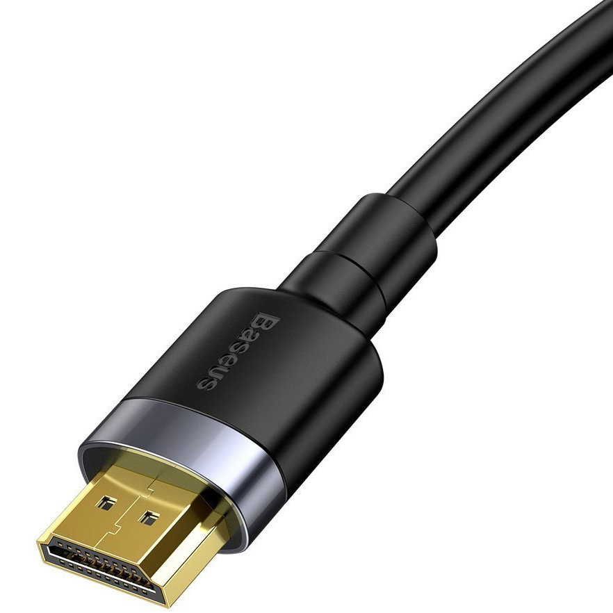 Кабель HDMI (m) - HDMI (m) 1м Baseus Cafule - Черный (CADKLF-E01)