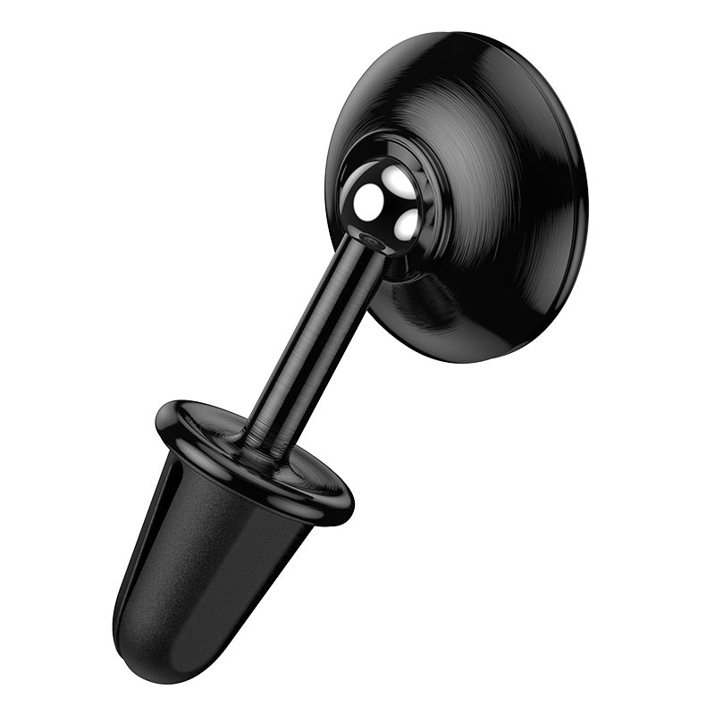 Автомобильный держатель для телефона в дефлектор магнитный Hoco CA69 Sagesse - Черный