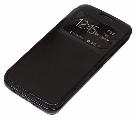 Чехол-книжка для Samsung Galaxy S7 Edge InnoZone - Черный