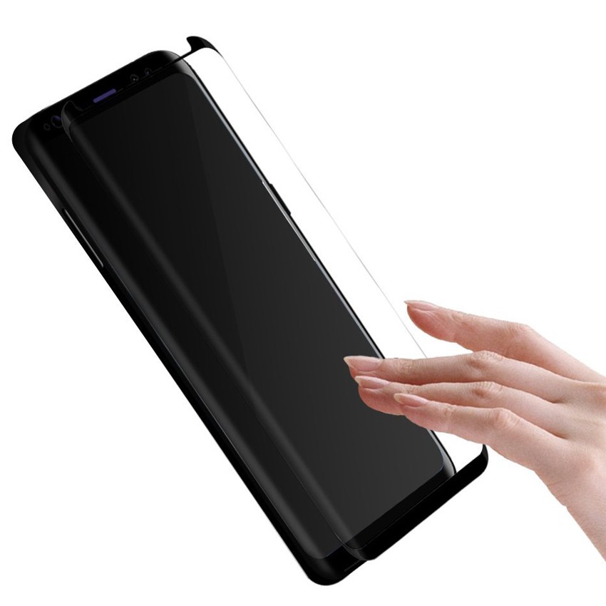 Защитное стекло для Samsung Galaxy S8 3D InnoZone Mini - Черное